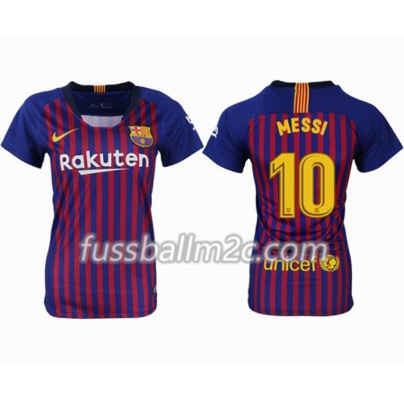 Fußballtrikots FC Barcelona MESSI 10 Frauens Heim Trikotsatz 2018-2019